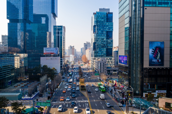 Gangnam, a central business district in Seoul (Courtesy of Seoul Metropolitan Government)