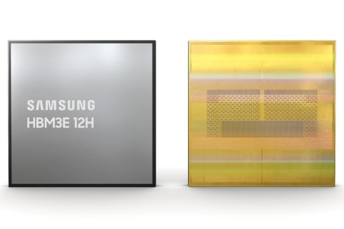 Samsung's HBM3E 12H (Courtesy of Samsung Electronics)