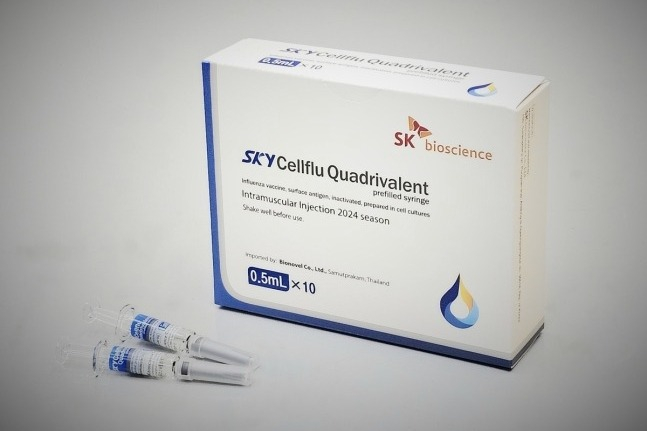 SK Bioscience exports Sky Cellflu to Thailand