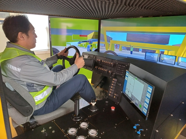 Hanwha Ocean develops VR-based special vehicle simulator