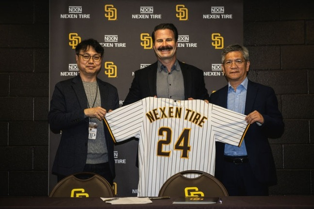 Nexen　Tire　partners　with　San　Diego　Padres