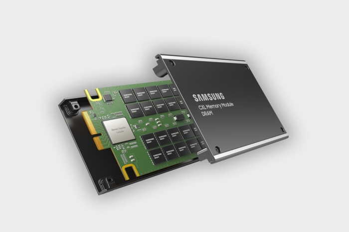 Samsung's CXL Memory Module - DRAM (CMM-D) showcased at Memcon 2024