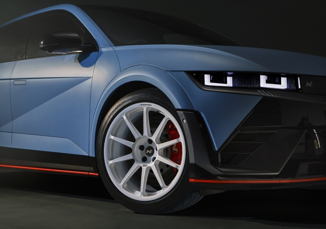 20-inch lightweight forged wheels tailored for IONIQ 5 N (Courtesy of Hyundai Motor)
