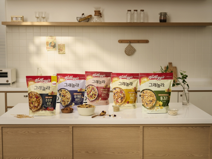 Nongshim　Kellogg's　granola　cereal　products