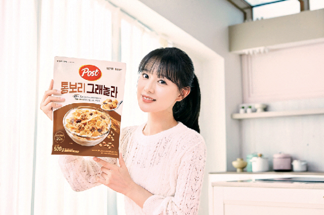 Dongsuh　Foods'　granola　cereal　product　under　its　Post　brand
