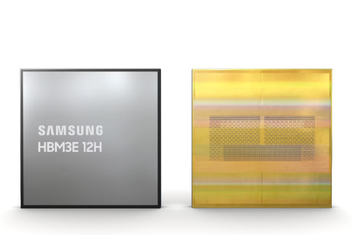 Samsung Electronics' HBM3E 12H (Courtesy of Samsung)