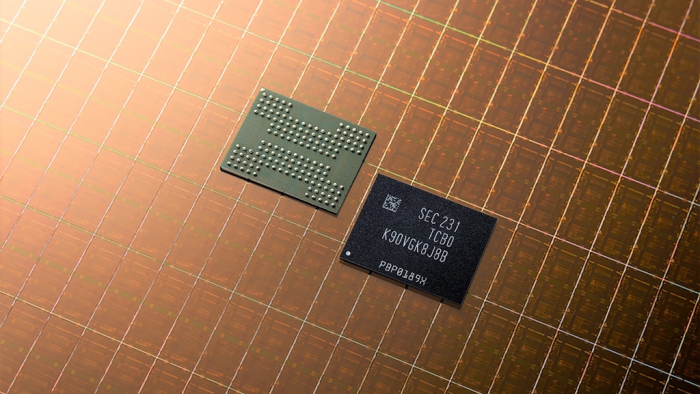 Samsung's　high-performance　eighth-generation　V-NAND　chips