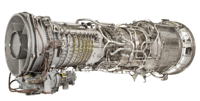 GE　Aerospace’s　LM2500+G4　Marine　Gas　Turbine　(Courtesy　of　GE　Aerospace)