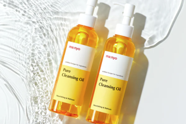 Manyo's　Pure　Cleansing　Oil　(Screenshot　captured　from　Mayno　website) 