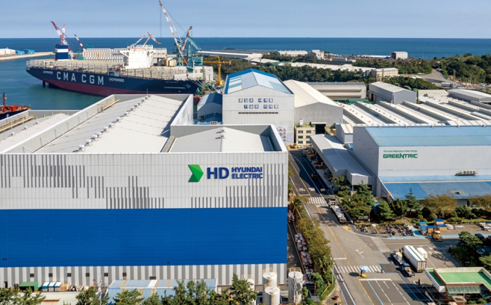 HD Hyundai Electric's plant in Ulsan, Korea