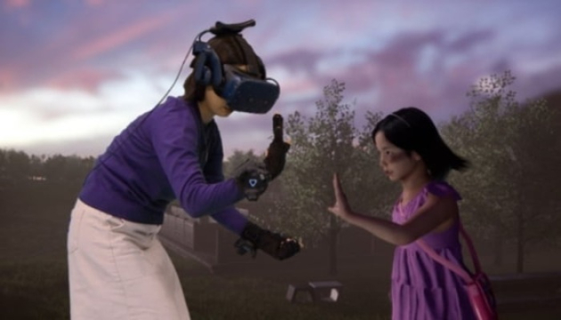 A mother reunites with her late daughter in a local TV station documentary using virtual reality technologies, including Neosapience's AI-powered voice-acting technology