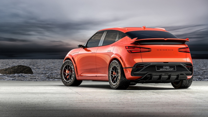 The Genesis GV60 Magma Concept
