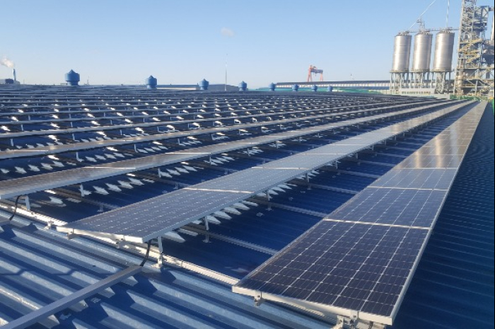 Solar　power　plant　in　South　Jeolla　Province 