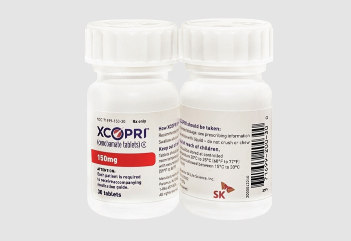 SK Biopharma's Cenobamate, sold under the Xcopri brand, is an epileptic seizure treatment