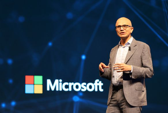 Microsoft　CEO　Satya　Nadella　(Courtesy　of　Microsoft　Korea)
