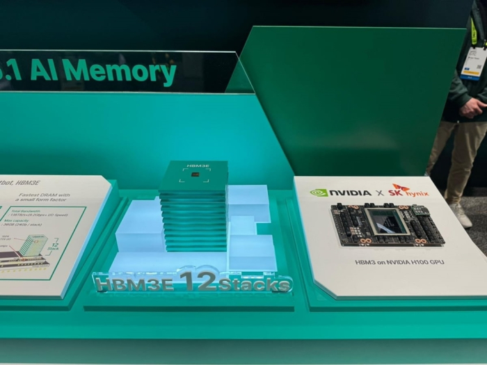 SK　Hynix's　HBM3E　AI　chip　supplied　to　Nvidia