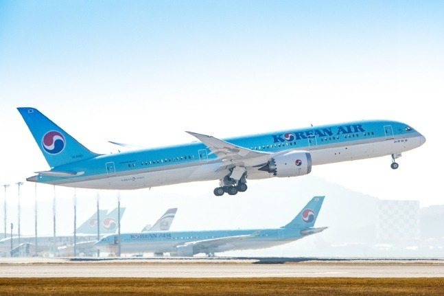 Korean　Air,　WestJet　codeshare　Incheon~Calgary　route