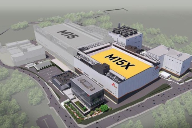 A rendering of SK Hynix's M15X fab (Courtesy of Yonhap)