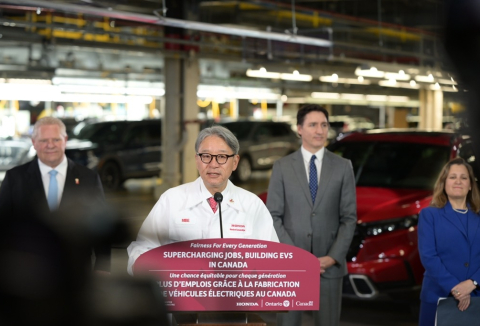 Honda, POSCO to build EV cell material plant in Canada