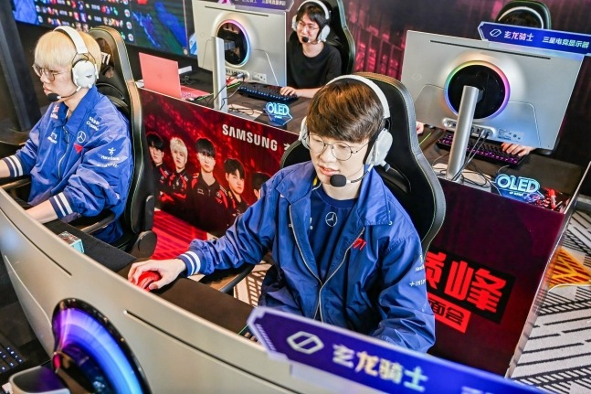 Samsung　holds　Odyssey　event　with　T1　in　Chengdu