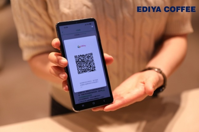 Ediya　Coffee　introduces　Taiwan　Pay　
