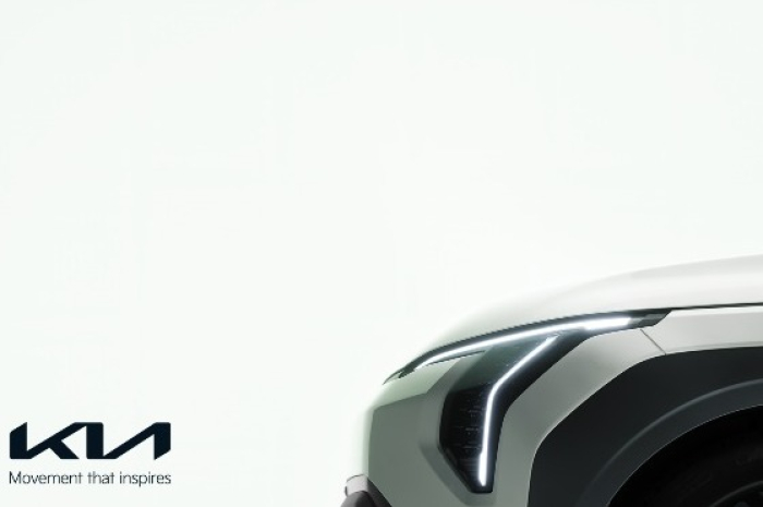 Kia unveils teaser images for all-electric EV3
