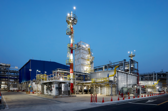 SK　E&S'　hydrogen　liquefaction　plant　in　Incheon,　South　Korea