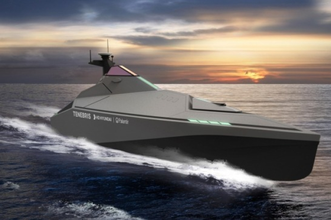 HD　Hyundai　unveils　USV　Tenebris　in　US　