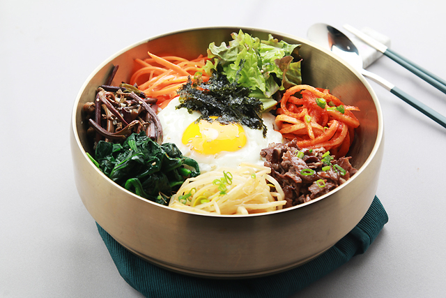 A　bowl　of　bibimbap　(Courtesy　of　Getty　Images)