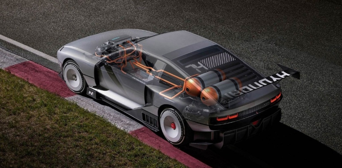 The　N　Vision　74　(File　photo,　courtesy　of　Hyundai　Motor　Group)