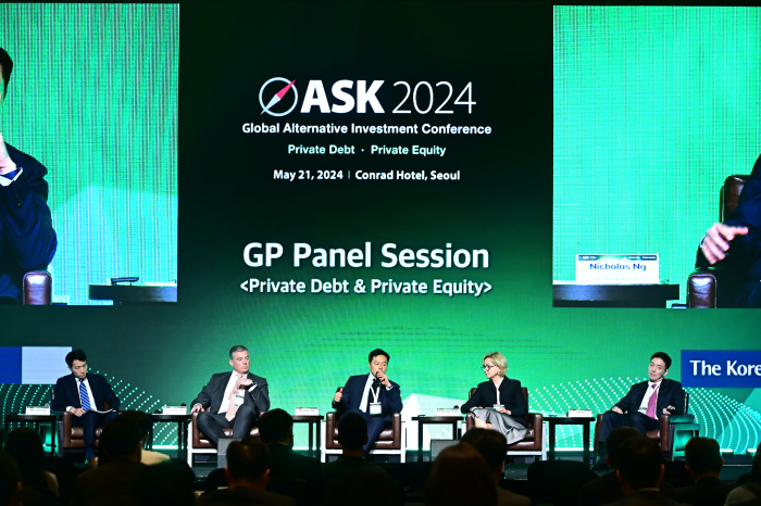 GP panel session on private debt and equity at ASK 2024 on May 21