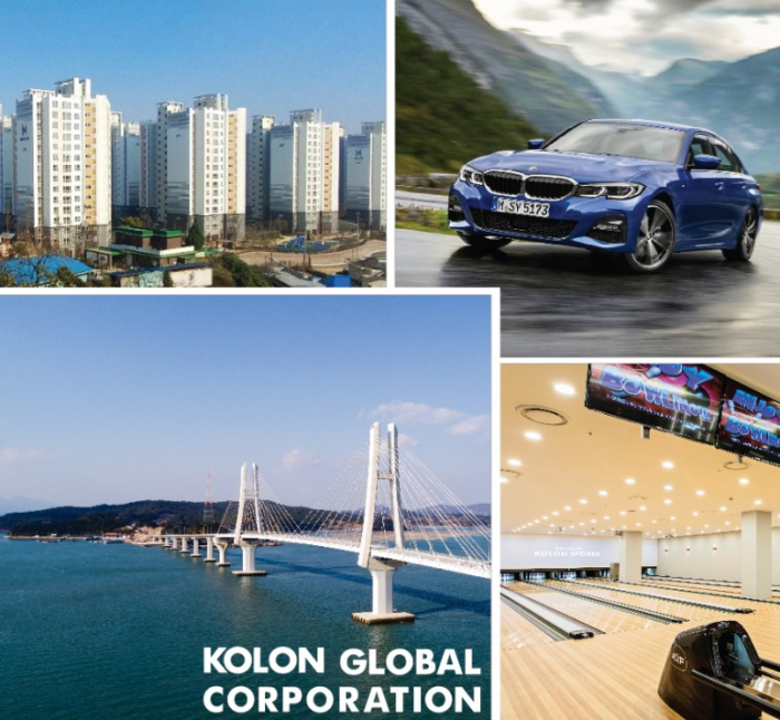 Kolon Global engages in various businesses, including construction, trade, leisure and car imports