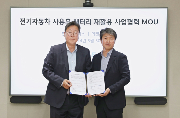 Hyundai Glovis and EcoPro signed an MOU on the expansion of their cooperation in the EV battery recycling business