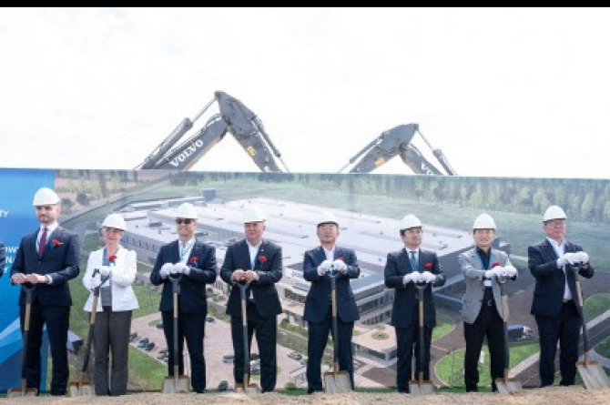 POSCO Int'l breaks ground on traction motor core plant in Poland