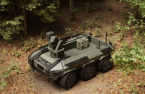 Hyundai Rotem unveils 4th-gen unmanned military vehicle, HR-Sherpa 