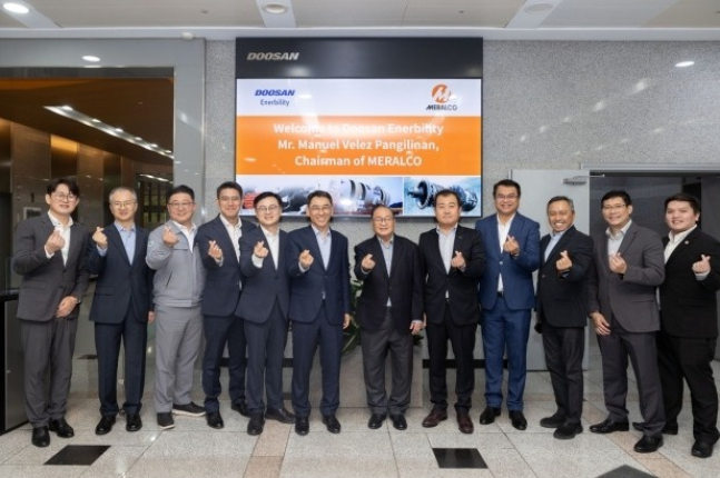 Doosan Enerbility, Meralco to collaborate on energy projects