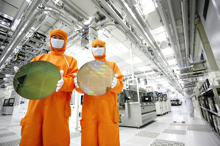 SK Hynix's chip fab line