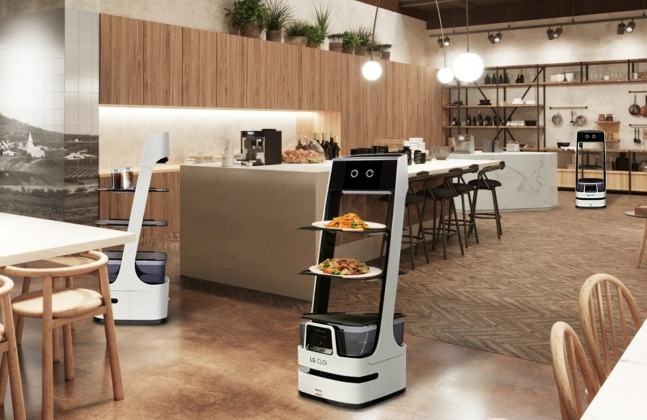 LG Electronics' CLOi ServeBot