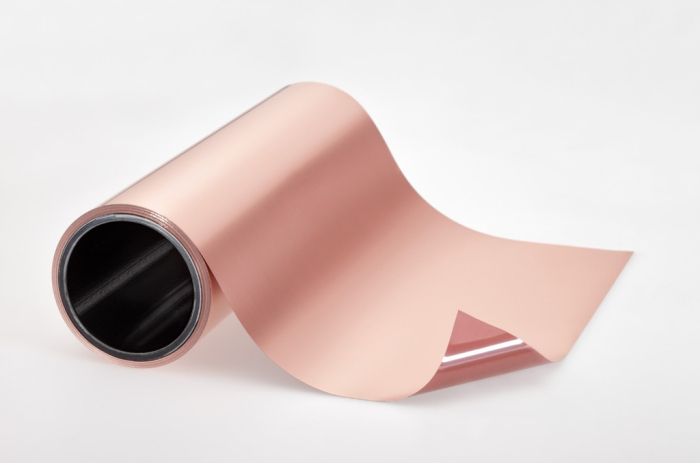 Copper foil made by Solus Advanced Materials