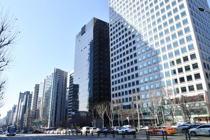 Gangman Business District in Seoul