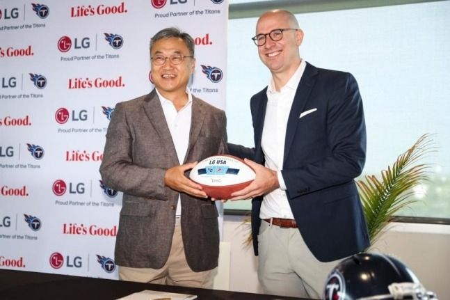 LG Elec, Tennessee Titans renew sponsorship