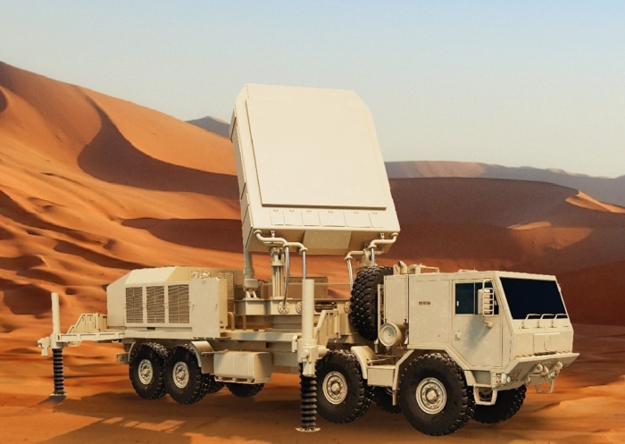 Hanwha　Systems'　multi-function　radar　(MFR)　system　used　in　Cheongung　II　missiles