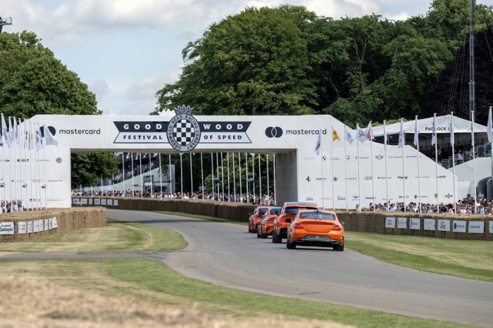 The　Genesis　GV60　Magma　Concept　debuts　at　the　2024　Goodwood　Festival　of　Speed　in　Chichester,　England