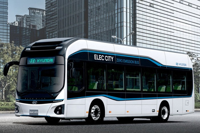 Hyundai's hydrogen-powered bus ELEC CITY (Courtesy of Hyundai)
