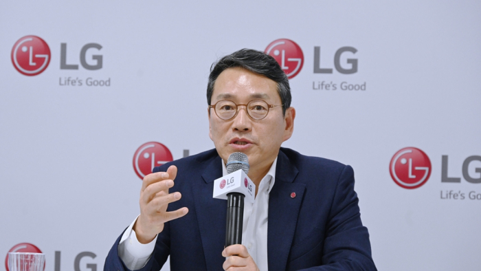 LG Electronics CEO Cho Joo-wan (William Cho) at CES 2023