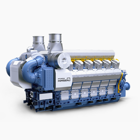 HD Hyundai Heavy Industries' marine engine (File photo by HD Hyundai Heavy Industries)