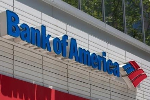 Signage of Bank of America (Courtesy of Agence France-Presse and Yonhap)