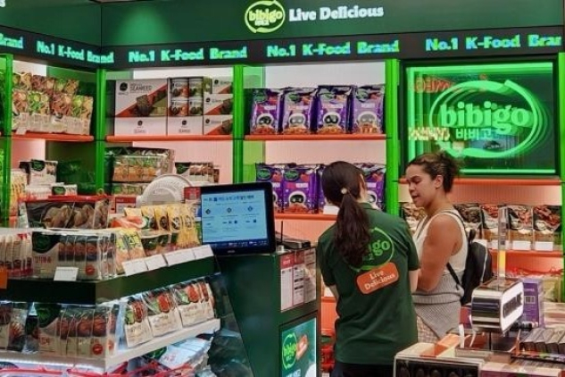 Bibigo　opens　store　in　Incheon　Airport　duty-free　shops　