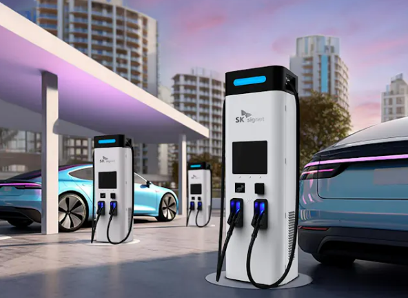 SK Signet EV chargers (File photo by SK Signet)