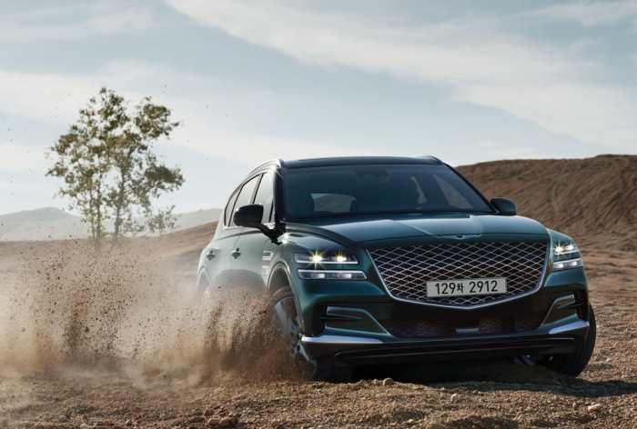 The　Genesis　GV80　was　launched　in　2020